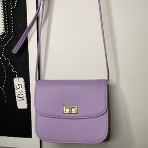 Lavender Crossbody Purse !